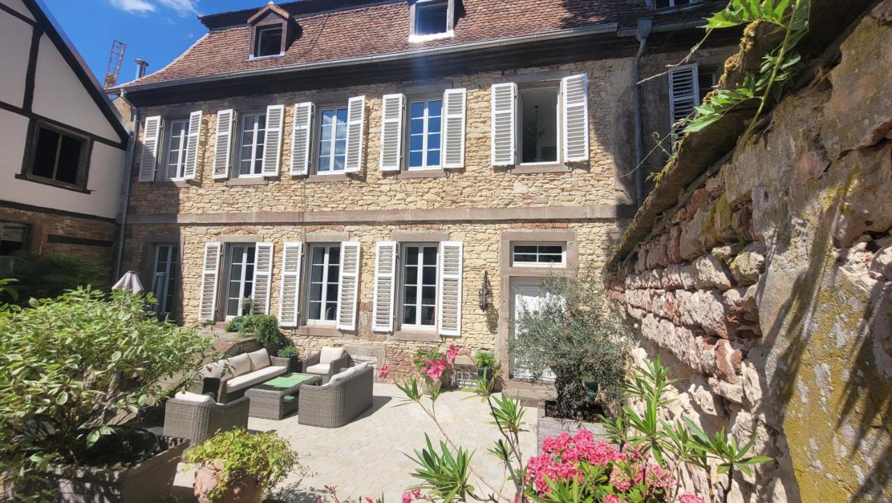 Chambres D'Hotes Du Marche Aux Grains Bouxwiller  Exterior foto