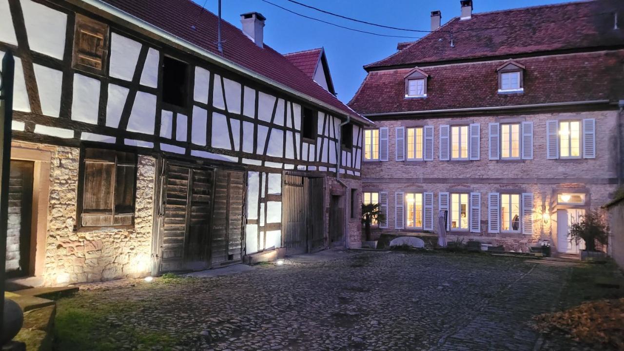 Chambres D'Hotes Du Marche Aux Grains Bouxwiller  Exterior foto